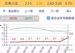 今日小瓜走势图表最新版,最新版揭示市场动态与趋势分析
